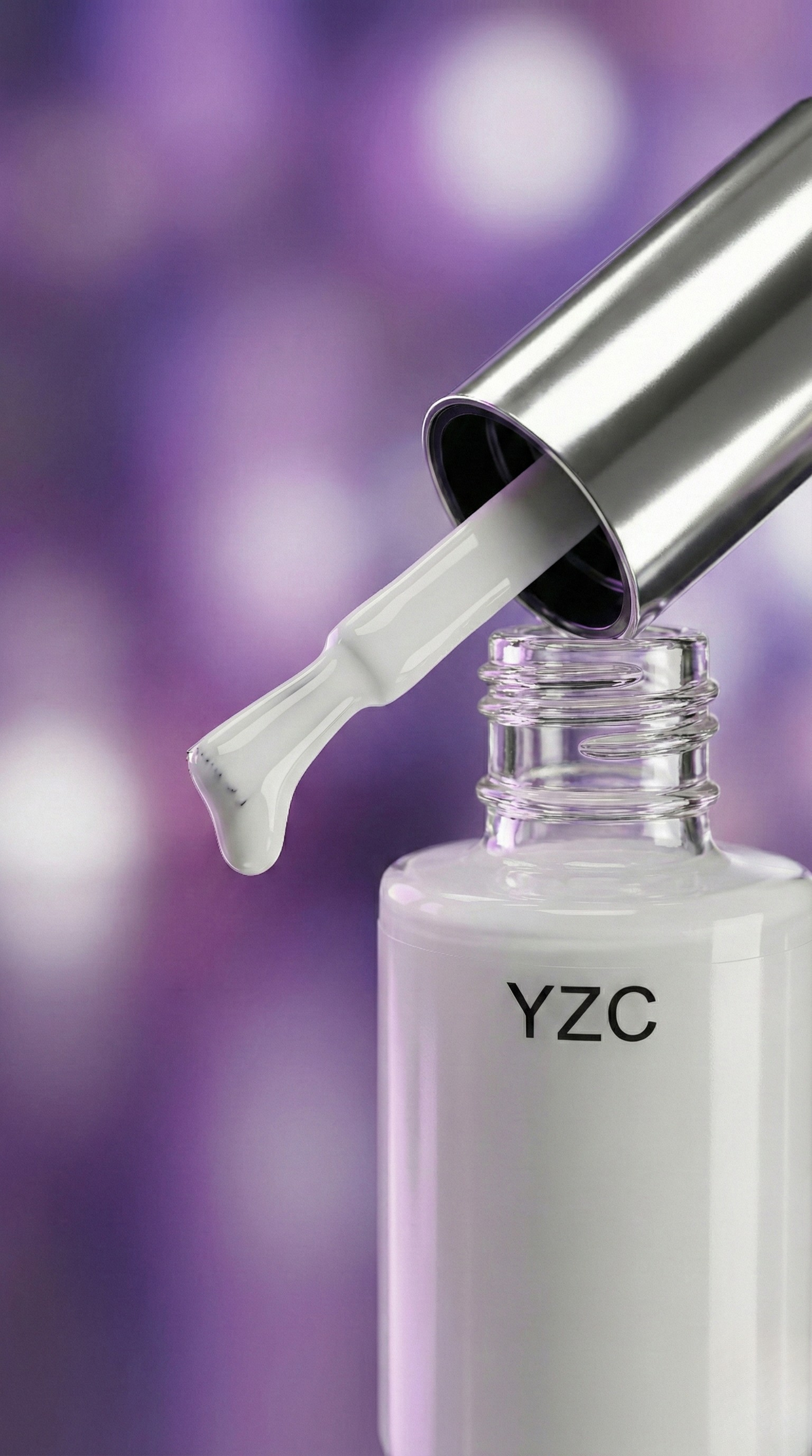 YZC Titanyum+Elmas Tırnak Güçlendirici Terapi- Süt Rengi Oje 8in1 Etki