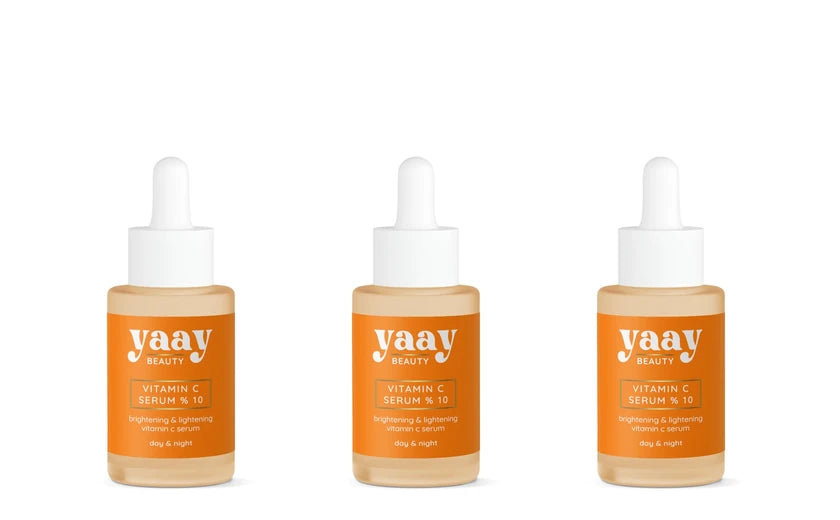 3 adet Yaay Beauty Vitamin C Serum